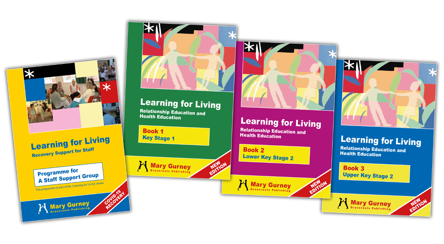 learning 4 living book covers